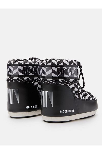 MOON BOOT 80D 1409550   Stylish Embroidered Sliding Practical Shoe with Model Numbers