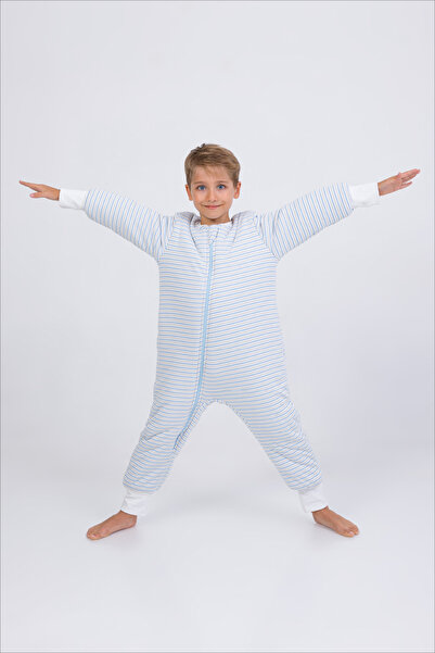 Cantoy Erkek Çocuk Uyku Tulumu Kalın Elyaf Dolgulu Premium Kalite 2.5 Tog