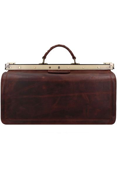 Greenland Nature Montana Doktorkoffer Leder 46 cm Laptopfach