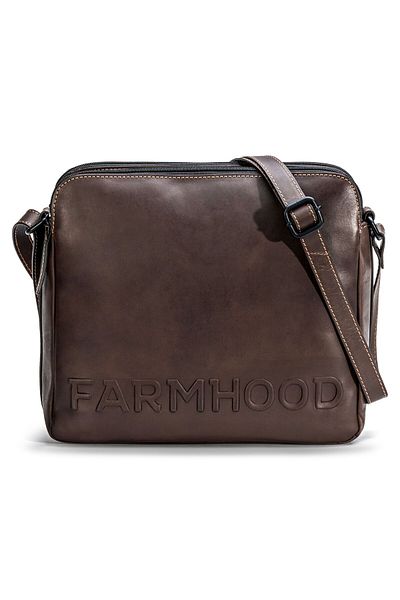 Farmhood Geanta de umar Nashville XL 2 compartimente piele 29 cm
