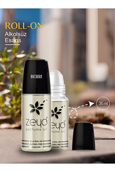 zeyd Berri Kokusu Alkolsüz Esans 35 ml Parfüm Esansı Roll-on EDP Esansiyel Ya...
