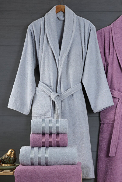 Miss Paris Home Οικογενειακό Σετ 10 τεμαχίων Γυναικείο & Ανδρικό Σετ μπουρνούζι