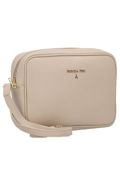 Patrizia Pepe Fly Umhängetasche Leder 24 cm
