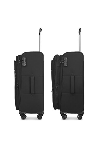 Franky Melbourne 3.0 4-Rollen Kofferset 3tlg. mit Dehnfalte