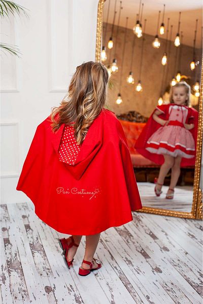 pan kostum Little Red Riding Hood Cape