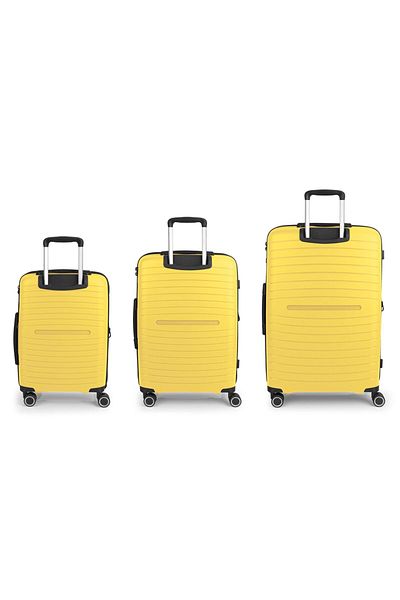 Gabol Shinyuu 4-Roll-Kofferset – 3-teiliges Dehnfalte-Set