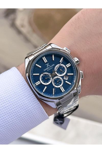 Daniel Klein New Season Original Steel Cord & Case Men's Wristwatch