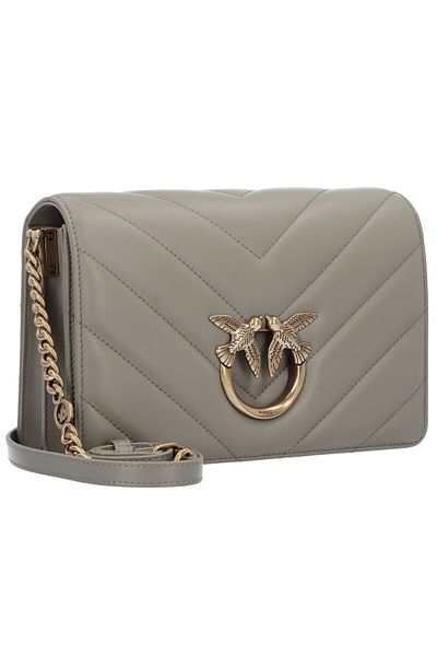 PİNKO Love Click Umhängetasche Leder 25 cm