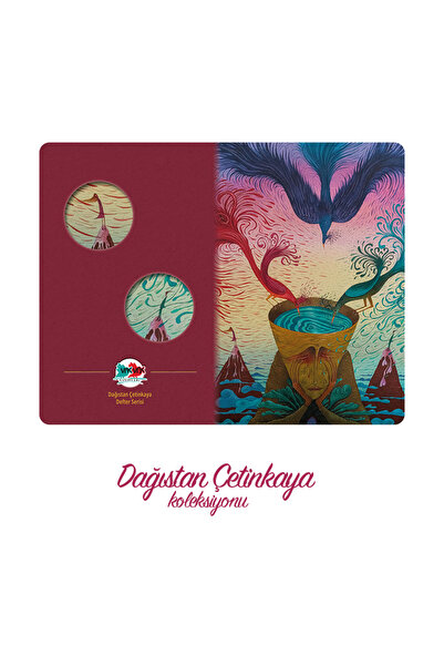 Vak Vak Yayınları Vakvak Bir Renk: Mavi, 3'lü Defter Seti-dağıstan Çetinkaya-çizgisiz-192 Sayfa-14x21cm