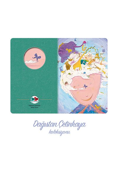 Vak Vak Yayınları Vakvak, A Dream: Rengarenk, Set of 3 Notebooks-Dagıstan Çetinkaya-unlined-192 Pages-14x21cm