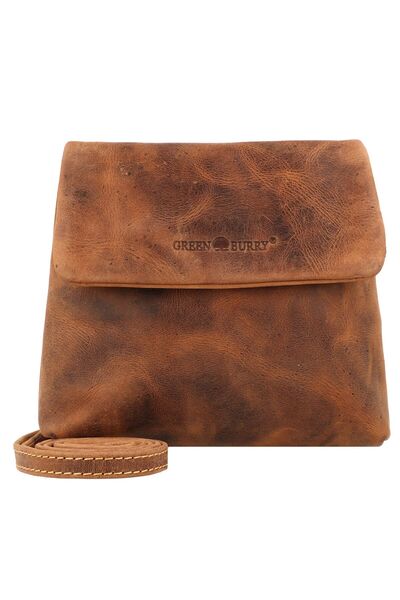 Greenburry Vintage Umhängetasche Leder 25 cm