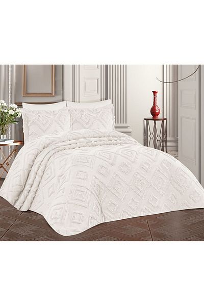 ZESA HOME Hürrem Cotton Double 6 Piece Pique Set