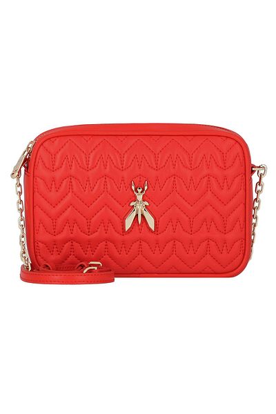 Patrizia Pepe Umhängetasche Leder 18,5 cm