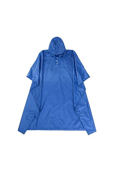 Naturehike New 3-in-1 Poncho | Blue (210T) | Waterproof | Compact & Durable Camping Gear