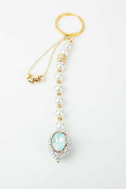 Liveyn Design Ornament pentru geanta cu breloc din piatra de cristal