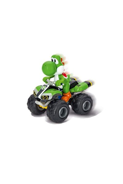 Carrera Nintendo Mario Kart 8 Yoshi Rc Vehicle | Differential Gear | Pneumatic Tires | Age 6 | Racing