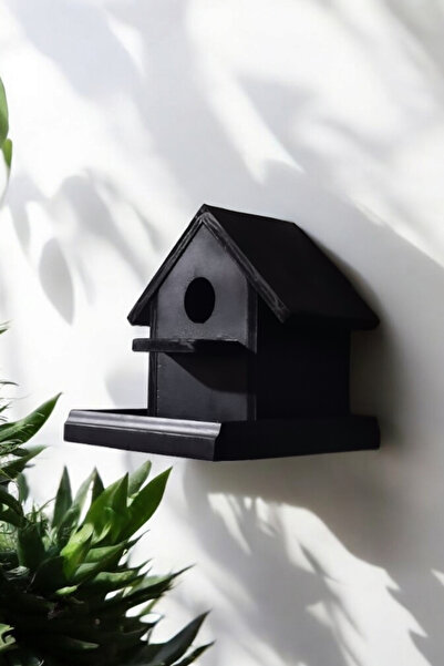 MDİZMİR Kuş Yuvası Bahçe Tipi Çatılı Kuş Evi MDizmir Özel Tasarım Kuş Evi / Y...