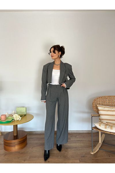 Nesil Jacket Dirty Detailed Trousers Suit