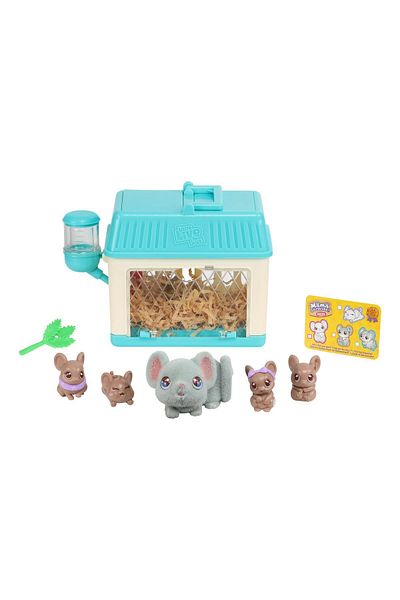 LITTLE LIVE PETS Mama Surprise S2 Mini Playset | Lil' Mouse | Interactive Toy | Fun For Kids | Surprise