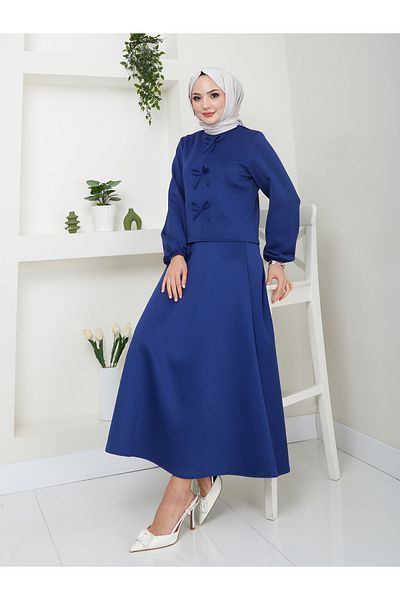 VOLT CLOTHİNG Damen-Rock-Set mit Schleifendetail