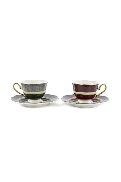Mikasa Moor Romantic Set of 6 90Cc Coffee Cups