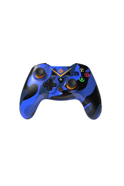 Cosmic Byte Nebula 2.4g Wireless Gamepad | Camo Blue | Pc/ps3 | Windows Xp/7/8/10 | Gaming