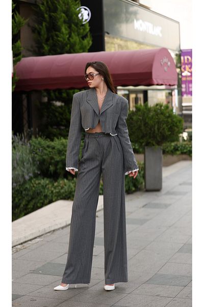 Nesil Jacket Dirty Detailed Trousers Suit