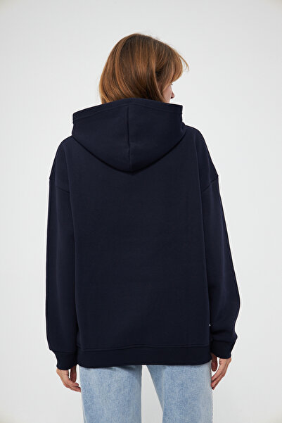 YÜKSEL IŞIK Унісекс худі з капюшоном - з принтом, 100% бавовна