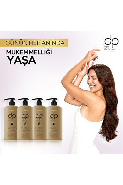 dp Daily Perfection Şampuan Çam Terebentin 800 ml X 4 Adet