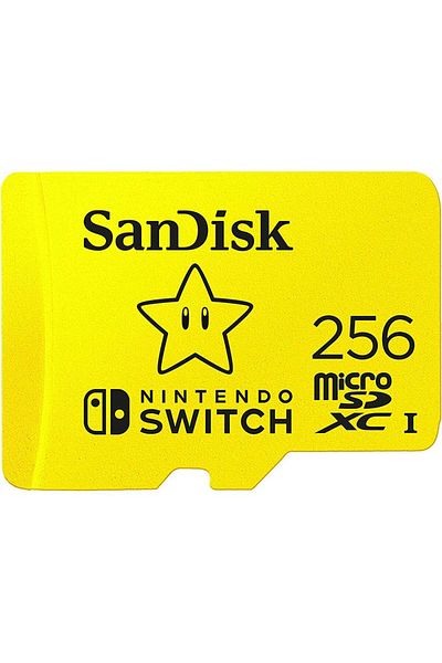 SanDisk بطاقة ذاكرة نينتندو سعة 256 جيجابايت