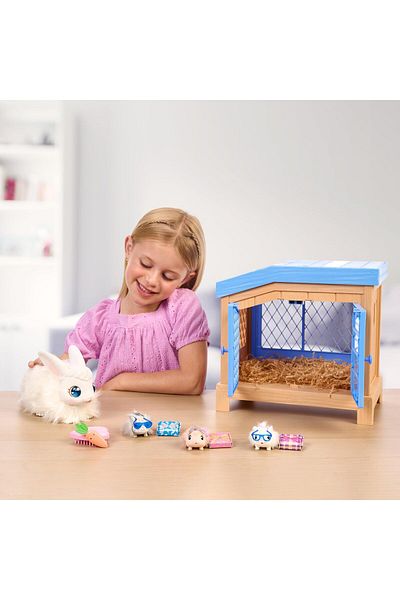 LITTLE LIVE PETS Mama Surprise - Rabbit | Take Care Of The Mother | Expects 3 Babies | Interactive Rabbit | Surprise