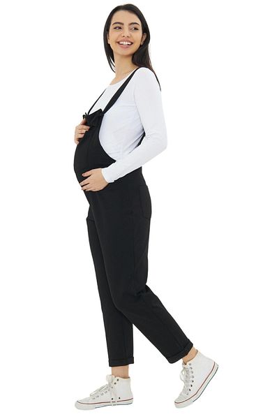 Luvmabelly - Myra6160 - Steel Knitted Maternity Salopeti