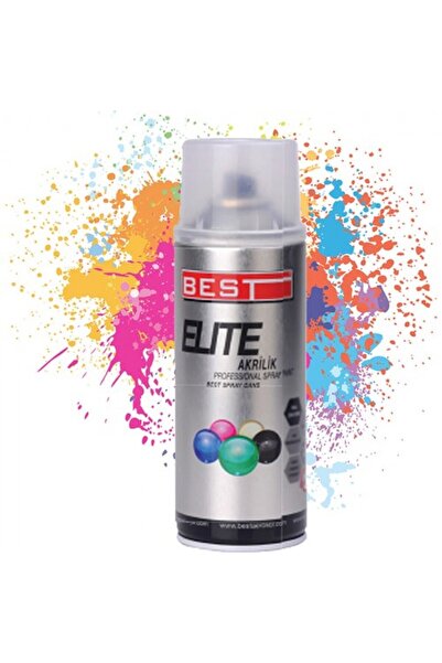 Best ELİTE PARLAK METAL ALÜMİNYUM GÜMÜŞ SPREY BOYA 400ml.