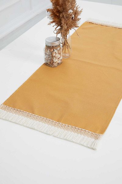 Aisha's Design 120X40 cm Fringed Runner - R-59O