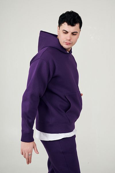 MBEY1989 Hanocă mov oversize unisex