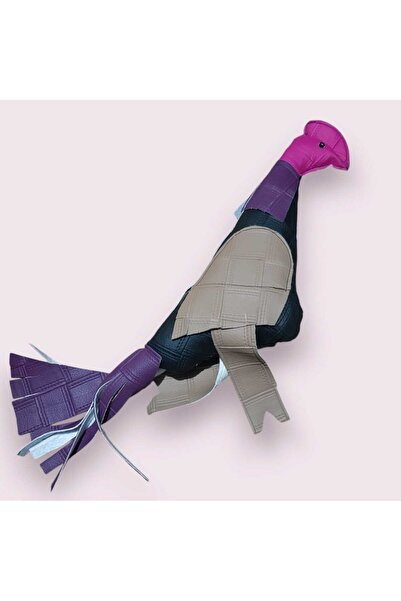 AKDEREPET Maket Sentetik Deri Horoz 1 Adet