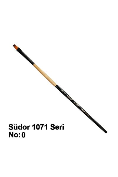 Südor 1071 Series Acrylic and Oil Paint Brush No 0