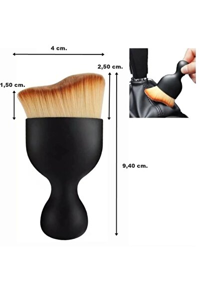 Genel Markalar Araba Fırça Araba İç Temizleme Fırçası Tasarım Yumuşak Kıl Fırça Kutulu Geniş Model KORUMA KAPLI