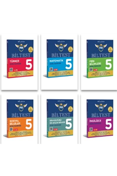 Bilfen Yayıncılık BİLFEN YAYINCILIK 5.SINIF BİLTEST PRO TÜRKÇE+MATEMATİK+FEN ...