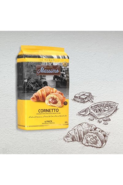 Massimo كرواسون شوكولاتة كورنيتو (شوكولاتة)