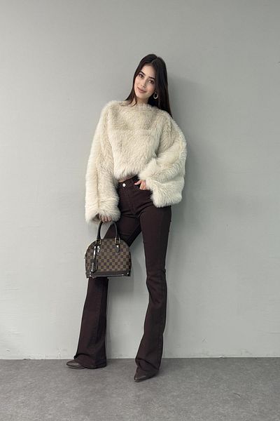 lizge giyim Pipe Legs Licra Pants