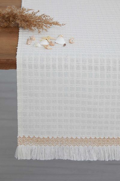 Aisha's Design 120X40 cm Fringed Runner - R-60O