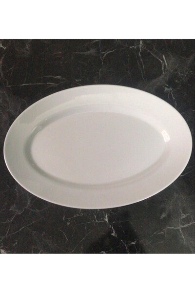 Melamin Kayık Tabak37x25 6 Adet