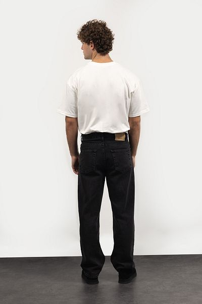 GIESTO Γκρι Regular Fit Jean - BASIC