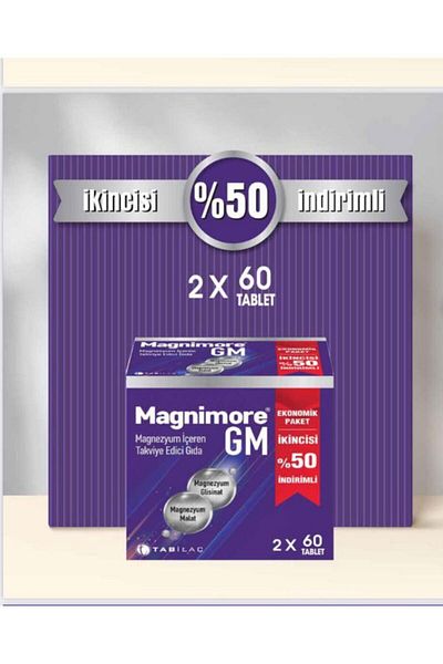 Magnimore Gm 60 Tablet - Second 50% Shoes