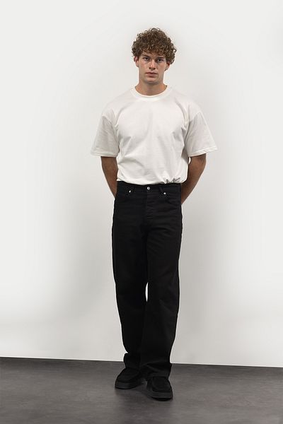 GIESTO Μαύρο Basic Regular Fit Jean