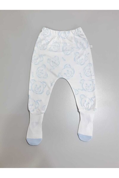 Sönmez Baby Print Patterned Combed Cotton Baby Pant Single Bottom