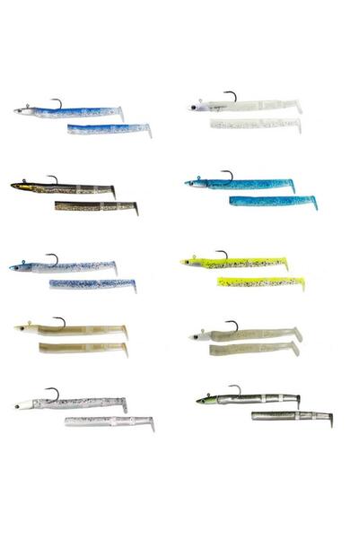 RYUJI Max Fish 11cm 12,5g Levrek Silikon Suni Yem Browny