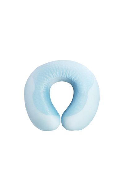 micasa Memory Foam Neck Pillow with Posture Correction Cooling Gel