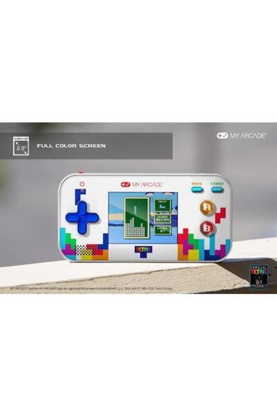 My Arcade DGUNL-7030 Tetris Gamer V Klasik Elde Taşınabilir Video Oyun Sistem...